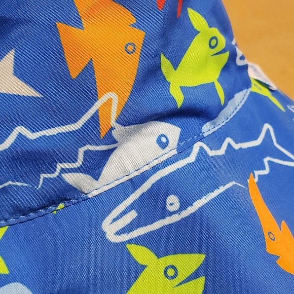 I Play Bucket Sun Hat 9-18 Months Blue - Picture 2 of 7